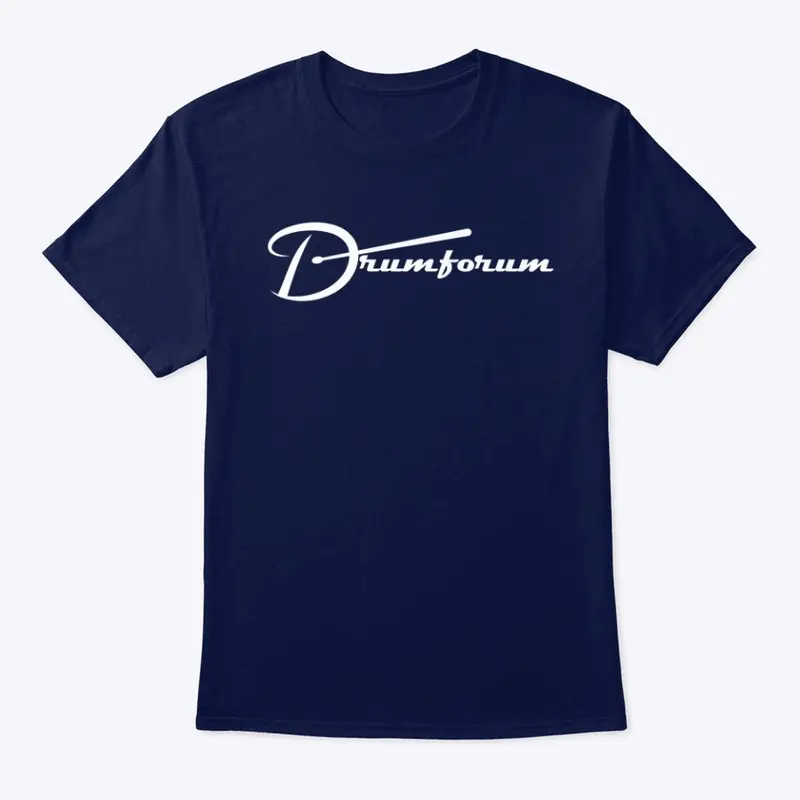 Drumforum Classic T-Shirt -  Navy Blue