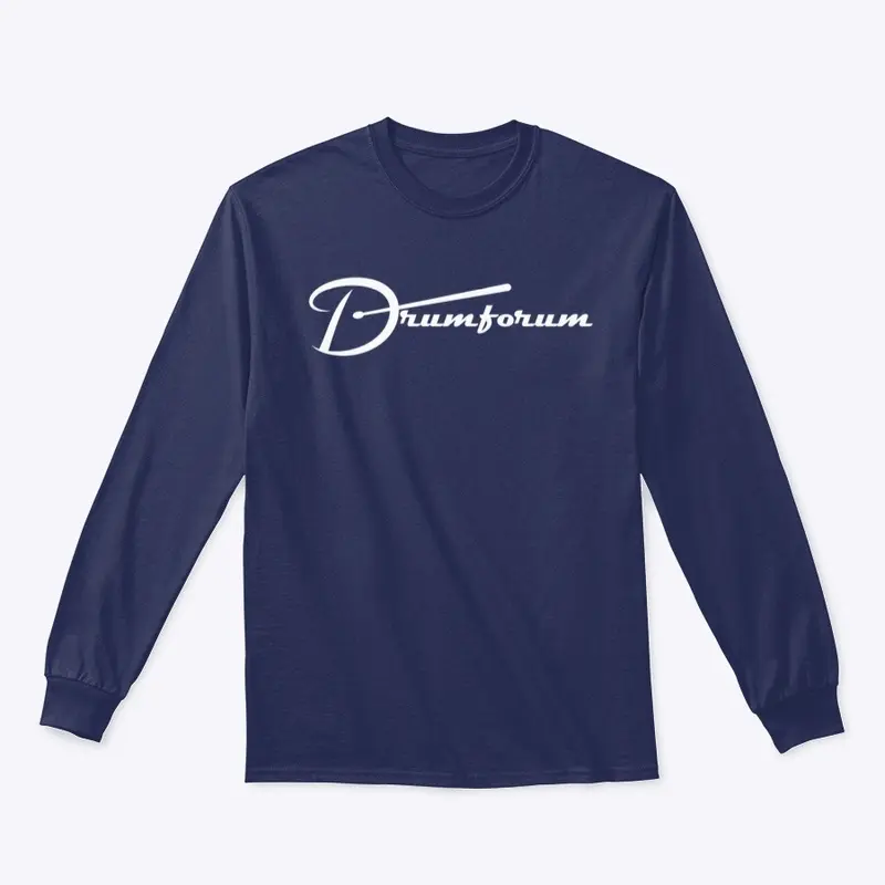 Drumforum Classic Long T -  Navy Blue